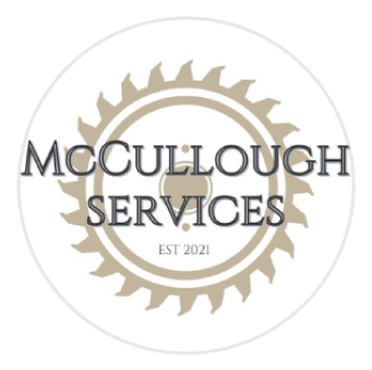 Die-cut sticker made for McGullough Services